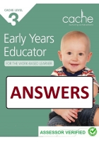 CACHE Level 3 Early Years Educator Answers