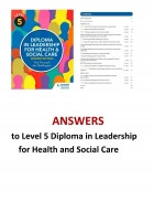 Diploma in Leadership for Health & Social Care Answers