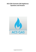 ACS CCN1 Domestic Gas Appliances: Questions and Answers Guide