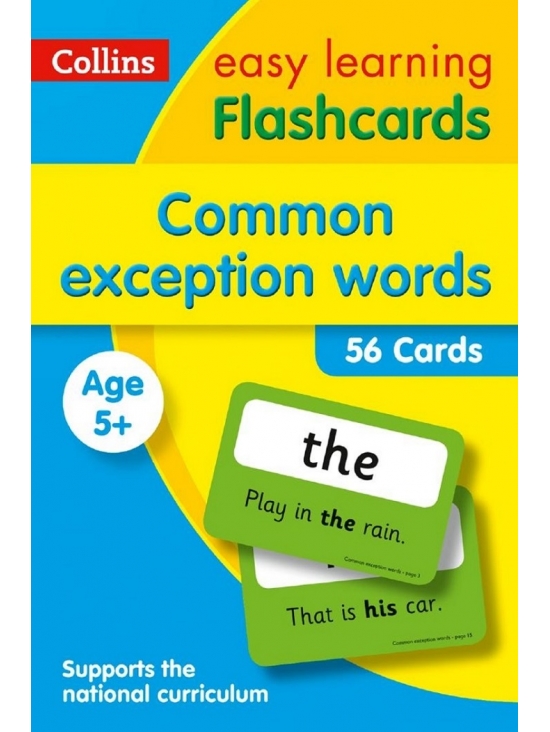 Common Exception Words Flashcards: Prepare for school with easy home learning (Collins Easy Learning KS1) (PDF)