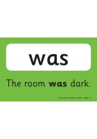 Common Exception Words Flashcards