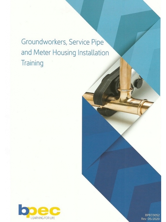 Groundworkers, Service Pipe and Meter Housing installation Training (PDF)