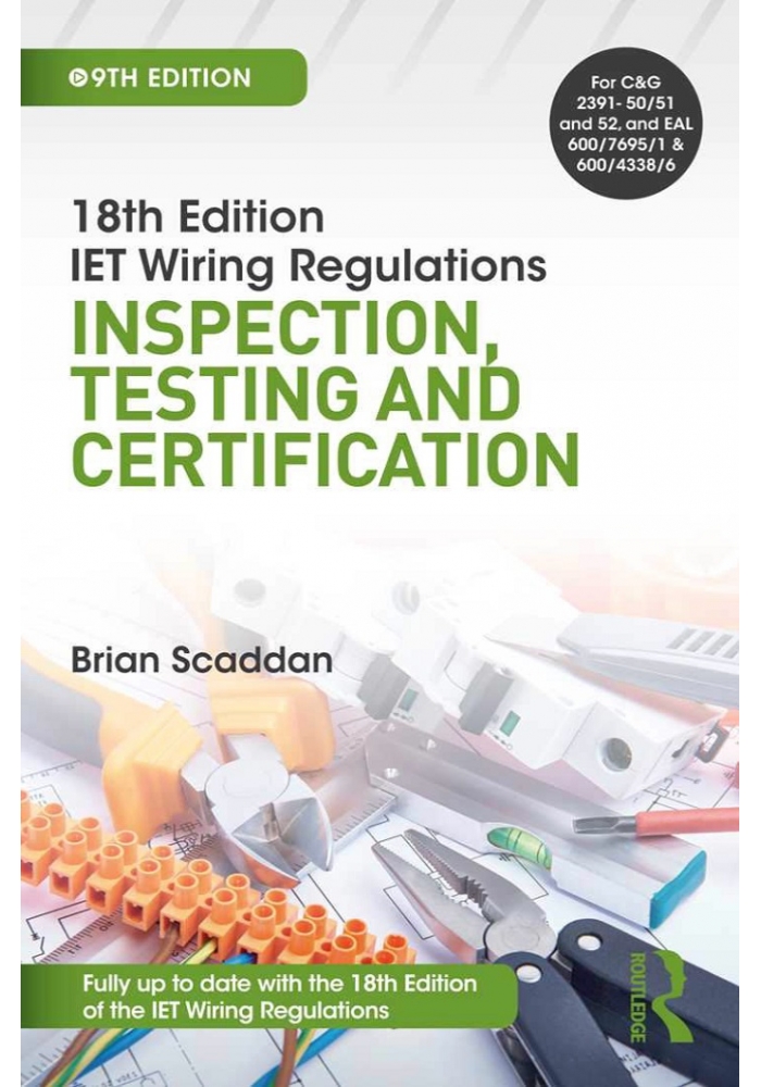 18th Edition IET Wiring Regulations Inspection, Testing and Certification (PDF)