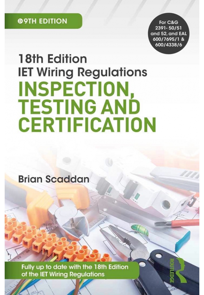 18th Edition IET Wiring Regulations Inspection, Testing and Certification (PDF)
