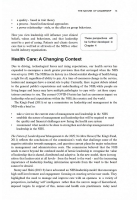 Leadership in Health Care