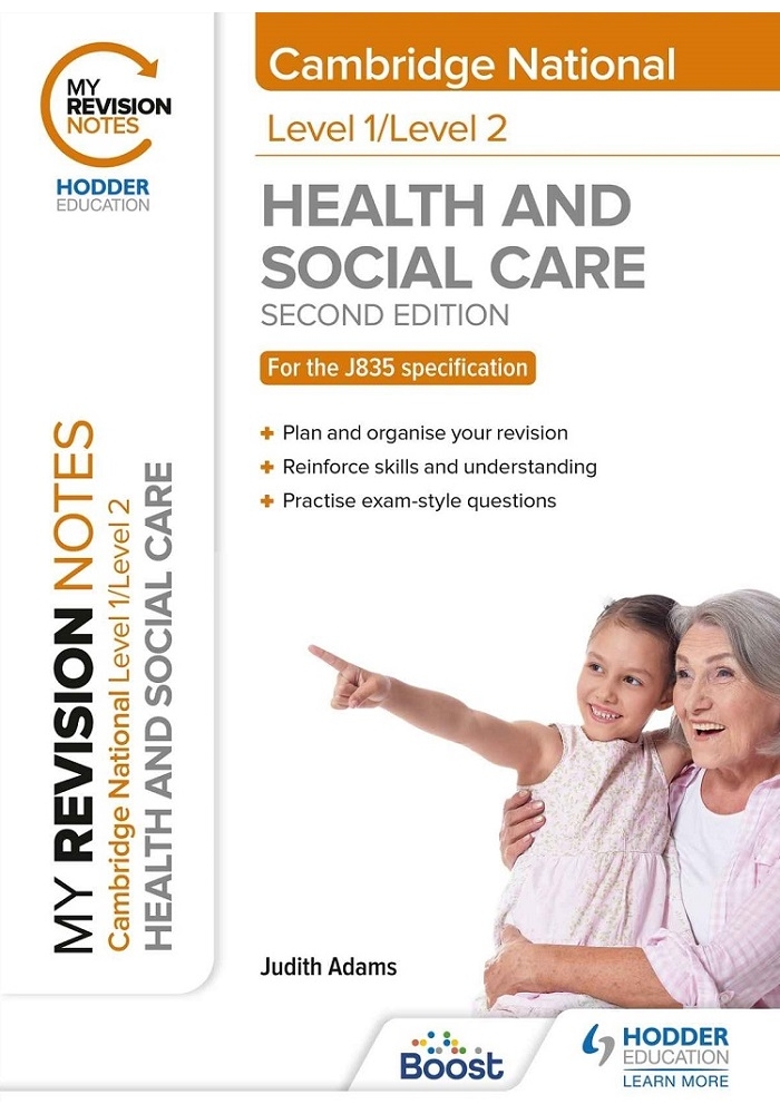 My Revision Notes, Cambridge National Level 1/2 Health and Social Care (PDF)