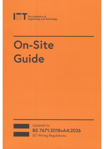 On-Site Guide 18th Edition (BS 7671:2018+A4:2026) (PDF)